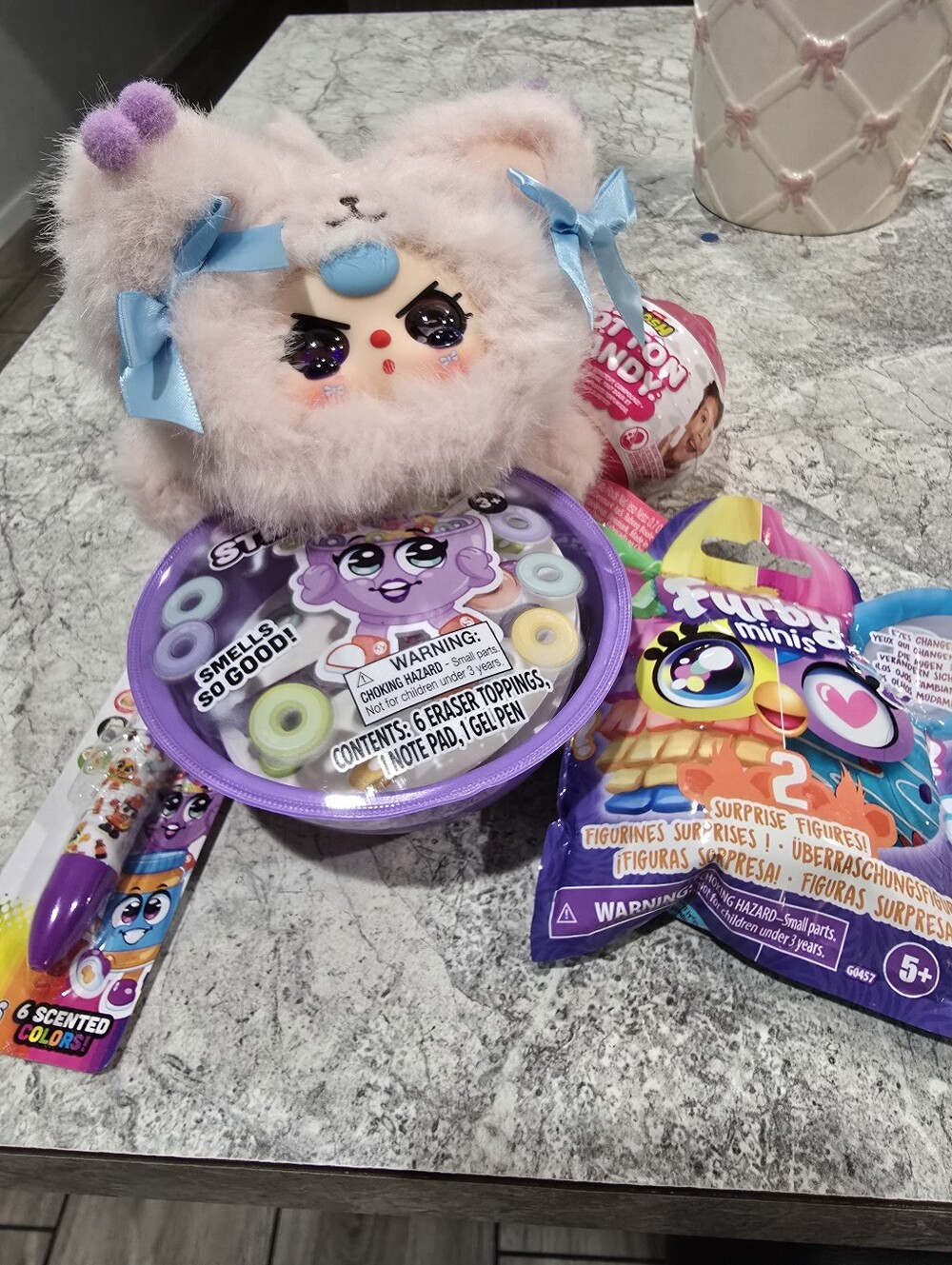 Baby Three Pencil Pouch With Extras